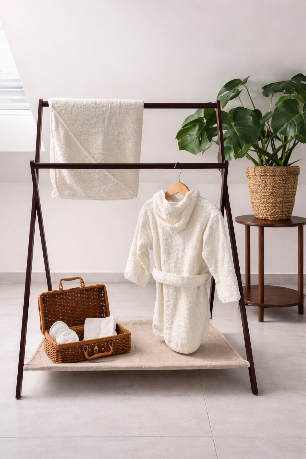 Bademantel Set