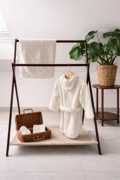 Bademantel Set